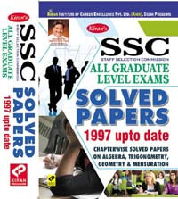 Kiran prakashan ssc cgl english | Ssc All Graduate Level Exams Solved Papers 1997  Up To Date English