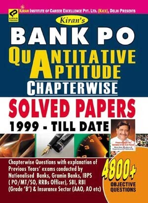 kiran publication bank po books |  Bank PO Quantitative Aptitude Chapter wise Solved English | 1312