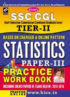 kiran prakashan ssc cgl tier 2 | â€“ II Statistics Paper â€“ III Practice Work Book English 2016