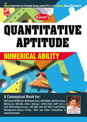 Kiran prakashan quantitative aptitude numerical ability |  English | 1276