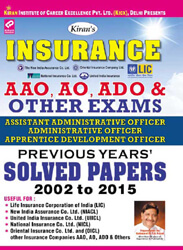 Insurance aao |  ao |  ado  other exams previous years solved papers English | 1545