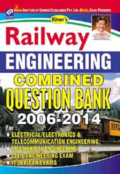 Kiran prakashan railway engineering question bank |  English  | 1398