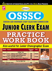 Kiran prakashan books for ossc junior clerk | English |  1480 