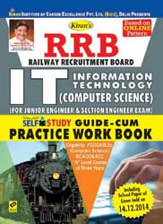RRB IT Information Technology (Computer Science) Self Study Guide-Cum Practice Work Book—English