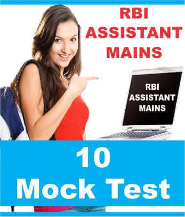 Rbi assistant exam practice test