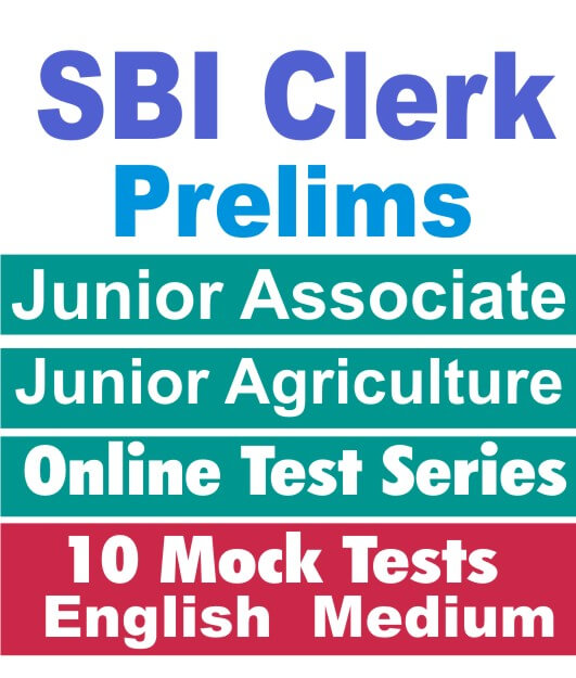 SBI CLERK PRELIMS (3 Months)